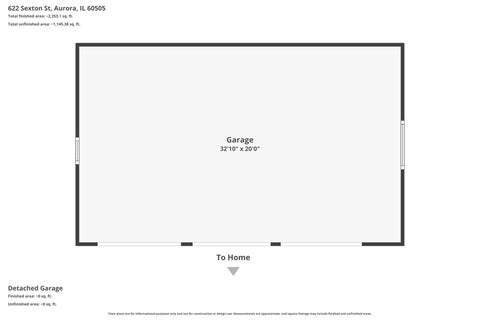 Tiny photo for 622 Sexton Street, Aurora, IL 60505 (MLS # 12693229)