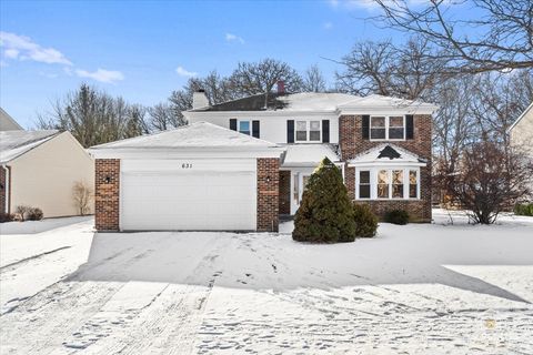 Tiny photo for 631 Cortland Drive, Lake Zurich, IL 60047 (MLS # 12538911)