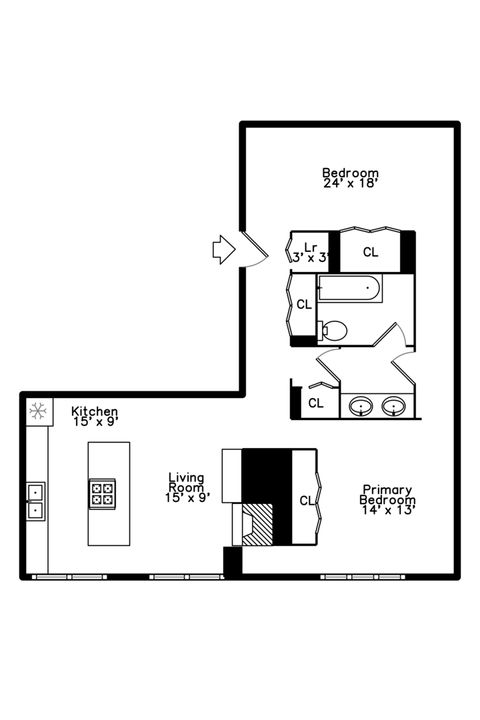 Tiny photo for 625 W Jackson Boulevard #212, Chicago, IL 60661 (MLS # 12684806)