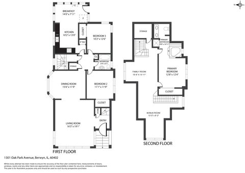 Tiny photo for 1301 Oak Park Avenue, Berwyn, IL 60402 (MLS # 12427127)