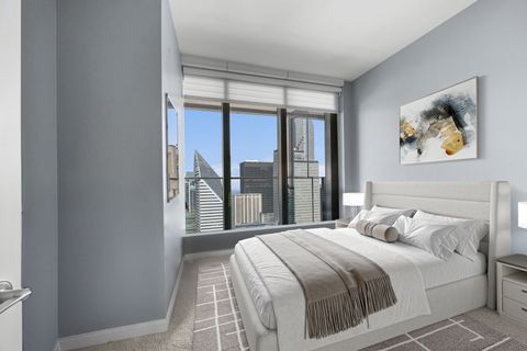 Tiny photo for 60 E MONROE Street #3808, Chicago, IL 60603 (MLS # 12556407)
