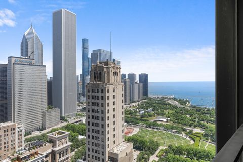 Tiny photo for 60 E MONROE Street #3808, Chicago, IL 60603 (MLS # 12556407)