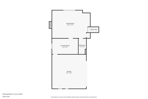 Tiny photo for 3518 Jacqueline Drive, Crete, IL 60417 (MLS # 12583917)