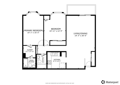 Tiny photo for 5510 Lincoln Avenue #301, Morton Grove, IL 60053 (MLS # 12493325)