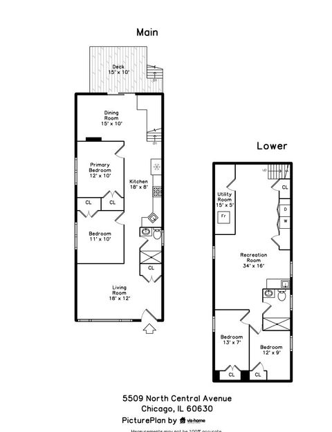 Tiny photo for 5509 N Central Avenue, Chicago, IL 60630 (MLS # 12645444)