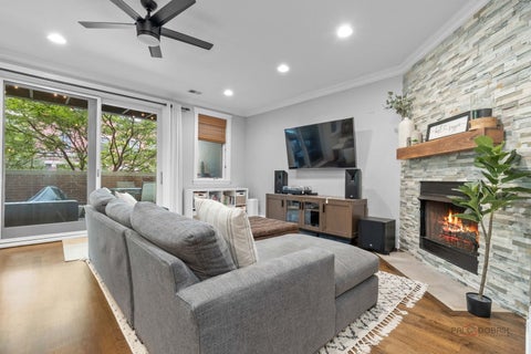 Tiny photo for 1720 W Belmont Avenue #2, Chicago, IL 60657 (MLS # 12684628)