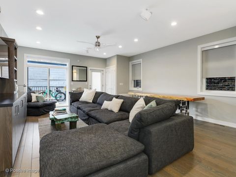 Tiny photo for 1448 W Erie Street #1, Chicago, IL 60642 (MLS # 12533142)