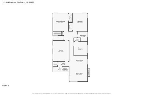 Tiny photo for 311 N Elm Avenue, Elmhurst, IL 60126 (MLS # 12647706)