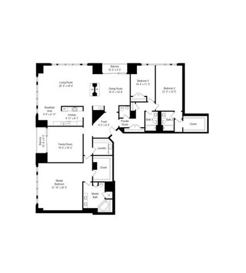 Tiny photo for 415 E NORTH WATER Street #3206, Chicago, IL 60611 (MLS # 12441708)