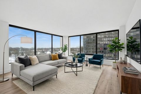 Tiny photo for 5445 N Sheridan Road #612, Chicago, IL 60640 (MLS # 12607036)