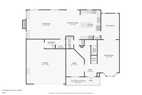 Tiny photo for 975 W Wilson Street, Palatine, IL 60067 (MLS # 12613059)