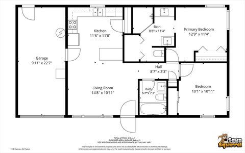 Tiny photo for 1115 Eastview Drive, Paxton, IL 60957 (MLS # 12755741)