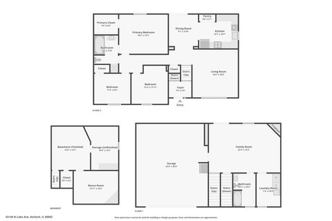 Tiny photo for 43144 N Lake Avenue, Antioch, IL 60002 (MLS # 12608149)