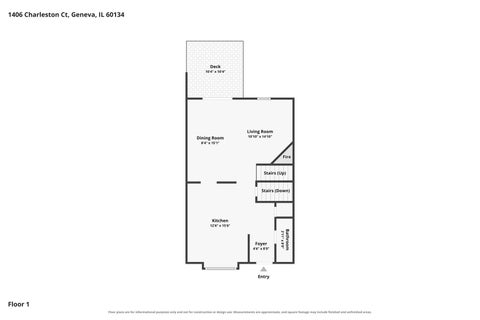Tiny photo for 1406 Charleston Court, Geneva, IL 60134 (MLS # 12739940)