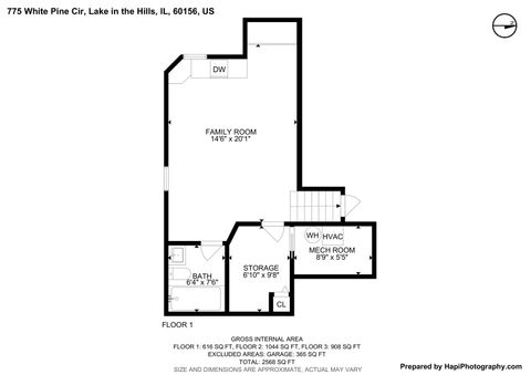 Tiny photo for 775 White Pine Circle, Lake In The Hills, IL 60156 (MLS # 12501795)