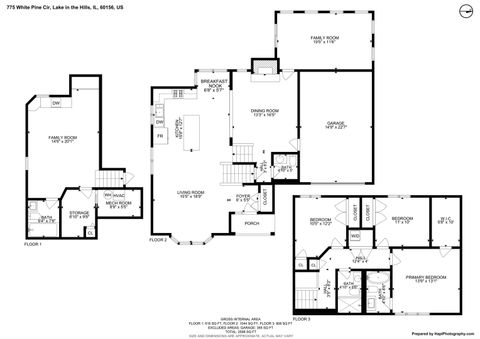 Tiny photo for 775 White Pine Circle, Lake In The Hills, IL 60156 (MLS # 12501795)