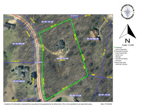 Tiny photo for 11 Heatherdowns Lane, Galena, IL 61036 (MLS # 12716337)