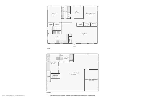 Tiny photo for 913 E 162nd Place, South Holland, IL 60473 (MLS # 12759474)