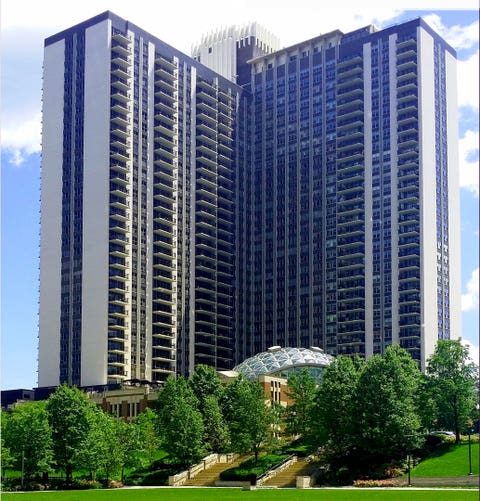 Tiny photo for 400 E Randolph Street #2502, Chicago, IL 60601 (MLS # 12739585)