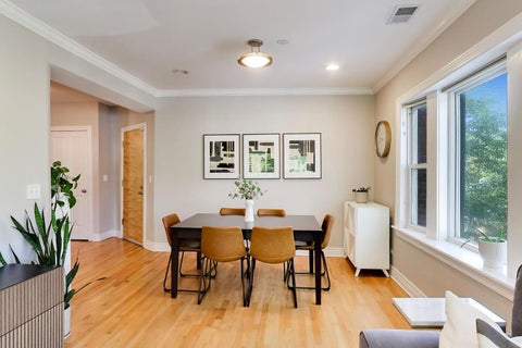 Tiny photo for 3557 N Hamilton Avenue #3, Chicago, IL 60618 (MLS # 12747350)