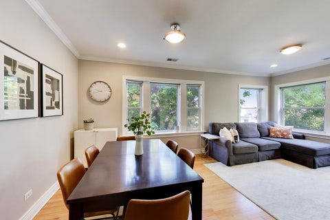 Tiny photo for 3557 N Hamilton Avenue #3, Chicago, IL 60618 (MLS # 12747350)