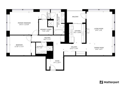 Tiny photo for 130 N GARLAND Court #1701, Chicago, IL 60602 (MLS # 12632956)