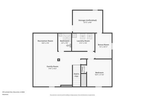 Tiny photo for 875 LARKDALE Row, Wauconda, IL 60084 (MLS # 12728120)