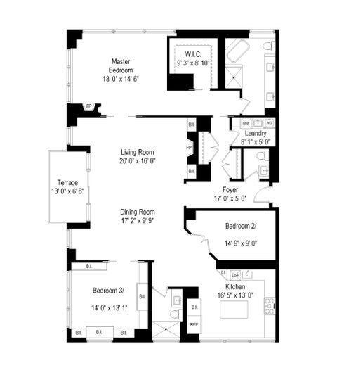 Tiny photo for 55 E Erie Street #4503, Chicago, IL 60611 (MLS # 12757426)