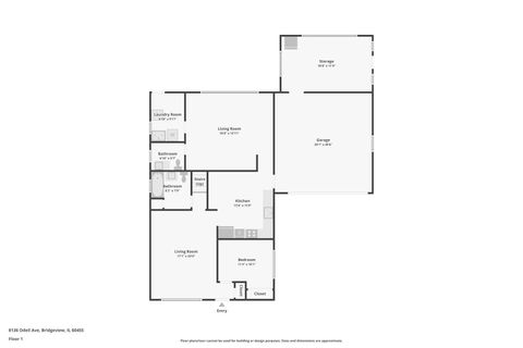 Tiny photo for 8136 Odell Avenue, Bridgeview, IL 60455 (MLS # 12576725)