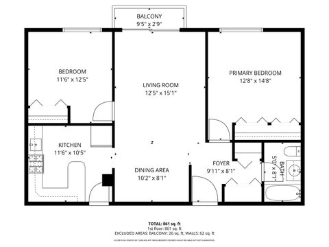 Tiny photo for 8995 Kennedy Drive N #206F, Des Plaines, IL 60016 (MLS # 12590782)
