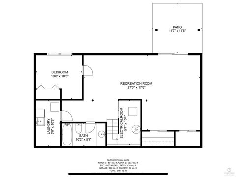 Tiny photo for 1587 Brookside Drive, Hoffman Estates, IL 60169 (MLS # 12558990)