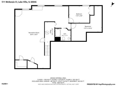 Tiny photo for 511 Mc Kenzie Court, Lake Villa, IL 60046 (MLS # 12753976)