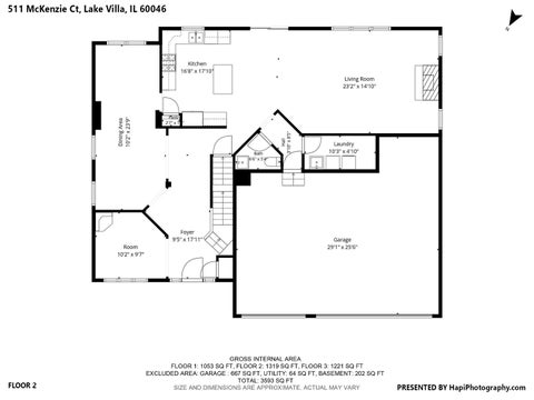 Tiny photo for 511 Mc Kenzie Court, Lake Villa, IL 60046 (MLS # 12753976)