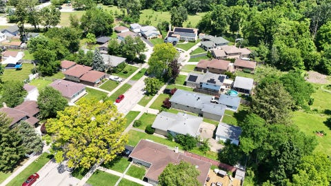 Tiny photo for 349 Elk Boulevard, Des Plaines, IL 60016 (MLS # 12694107)