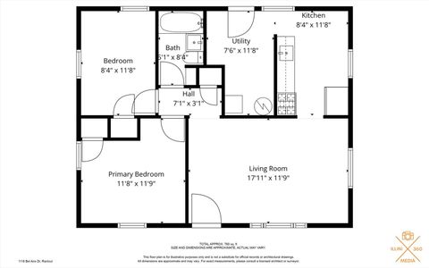 Tiny photo for 1116 Bel Aire Drive, Rantoul, IL 61866 (MLS # 12444531)