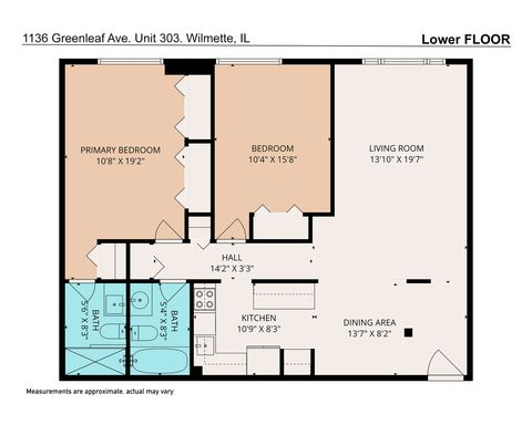 Tiny photo for 1136 Greenleaf Avenue #303, Wilmette, IL 60091 (MLS # 12494292)