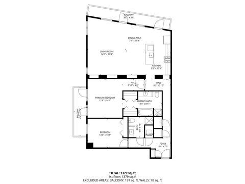 Tiny photo for 2411 W WALTON Street #2E, Chicago, IL 60622 (MLS # 12584266)