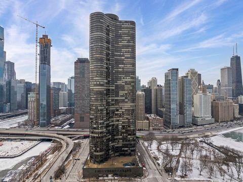 Tiny photo for 505 N LAKE SHORE Drive #5901, Chicago, IL 60611 (MLS # 12548453)