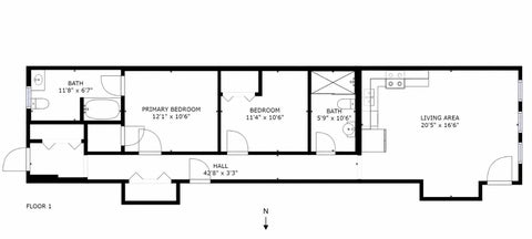Tiny photo for 523 N Racine Avenue #1, Chicago, IL 60642 (MLS # 12748175)