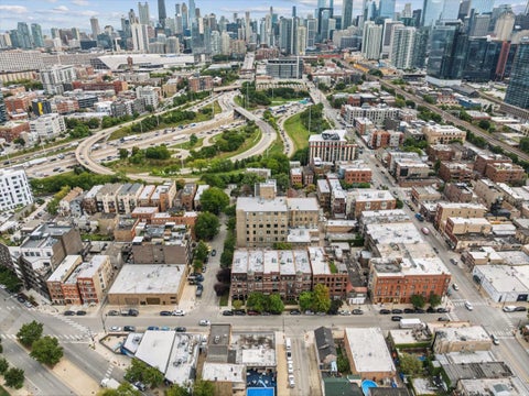 Tiny photo for 523 N Racine Avenue #1, Chicago, IL 60642 (MLS # 12748175)
