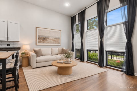 Tiny photo for 523 N Racine Avenue #1, Chicago, IL 60642 (MLS # 12748175)