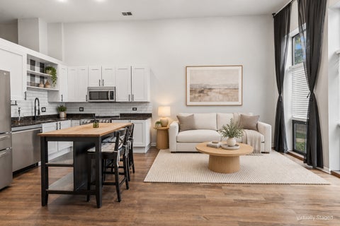 Tiny photo for 523 N Racine Avenue #1, Chicago, IL 60642 (MLS # 12748175)