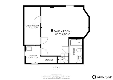 Tiny photo for 1636 N 75th Court, Elmwood Park, IL 60707 (MLS # 12788644)