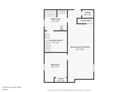 Tiny photo for 5435 N Lieb Avenue, Chicago, IL 60630 (MLS # 12606428)