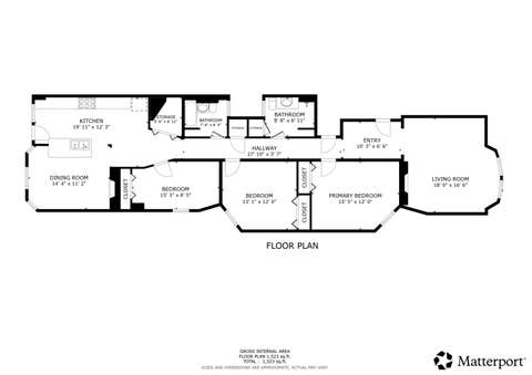 Tiny photo for 5218 S Dorchester Avenue #1, Chicago, IL 60615 (MLS # 12710744)