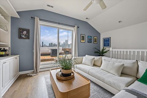 Tiny photo for 618 N May Street #C, Chicago, IL 60642 (MLS # 12541440)