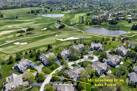 Tiny photo for 563 Greenway Drive, Lake Forest, IL 60045 (MLS # 12632849)