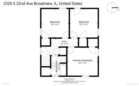 Tiny photo for 2320 S 22nd Avenue, Broadview, IL 60155 (MLS # 12335211)