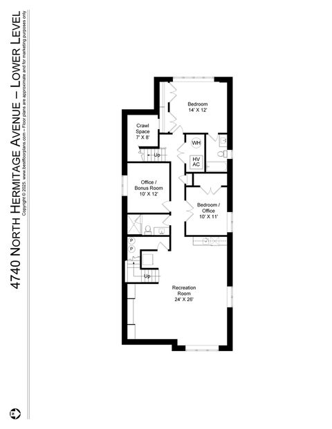 Tiny photo for 4740 N Hermitage Avenue, Chicago, IL 60640 (MLS # 12583809)