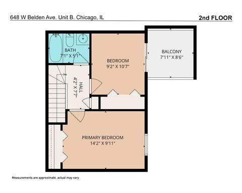 Tiny photo for 648 W Belden Avenue #B, Chicago, IL 60614 (MLS # 12511277)